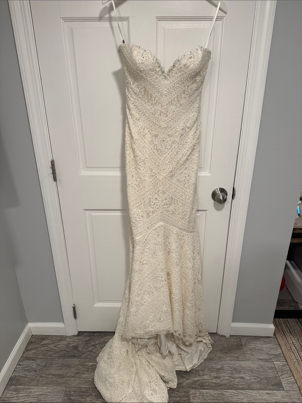 ILace Strapless/Strap Mermaid Wedding Dress